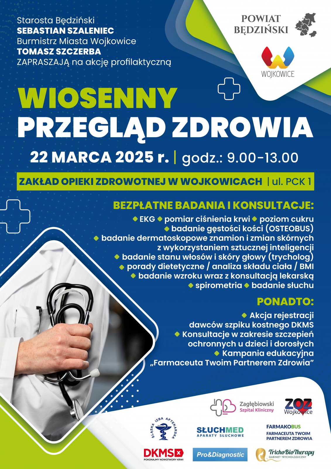 Wiosenny Przegląd Zdrowia w Wojkowicach